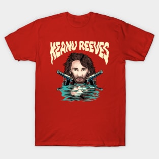 Keanu Reeves Guns T-Shirt